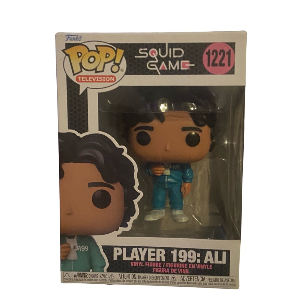 Funko Pop! Squid Game Player 199: Ali Vinyl Figure